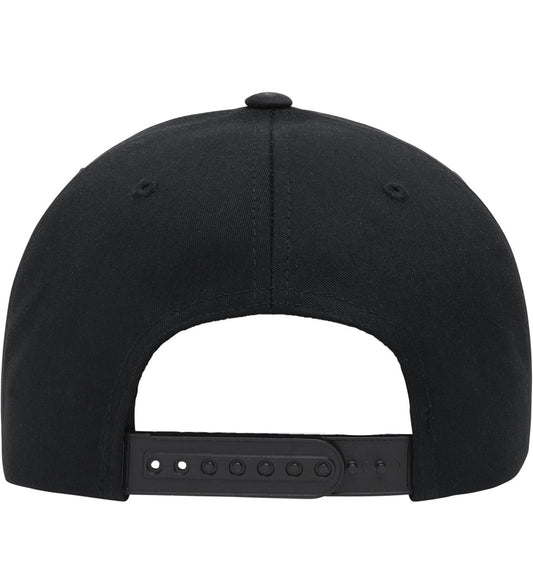 Vinyl Black Snapback Full Cap - SENTiNEL - 5 Day Turn Around