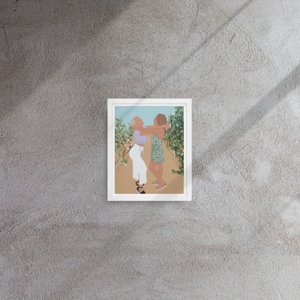 Custom Canvas Print (Custom Illustration)