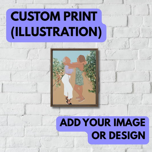 Custom Canvas Print (Custom Illustration)