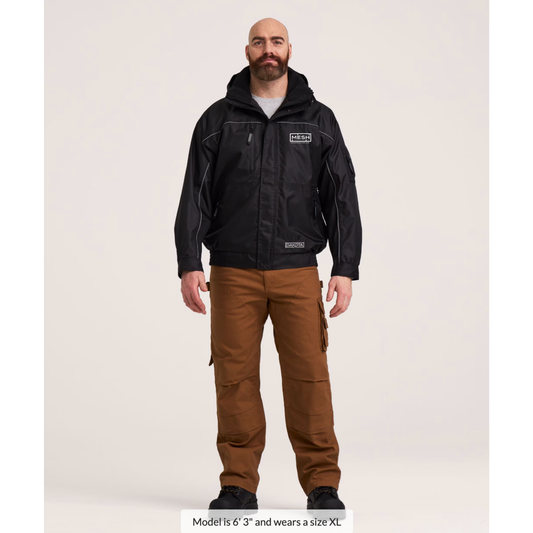 MESH - Dakota WorkPro Series Men's HD3 Waterproof 300D Rip-Stop Bomber Jacket