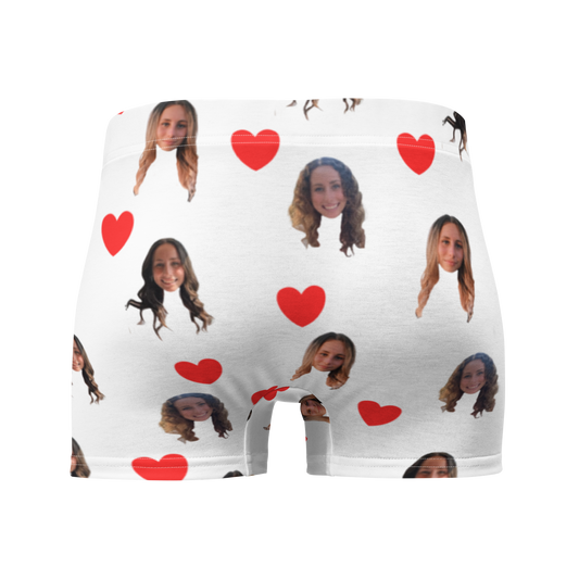 Custom Heart & Face Boxers