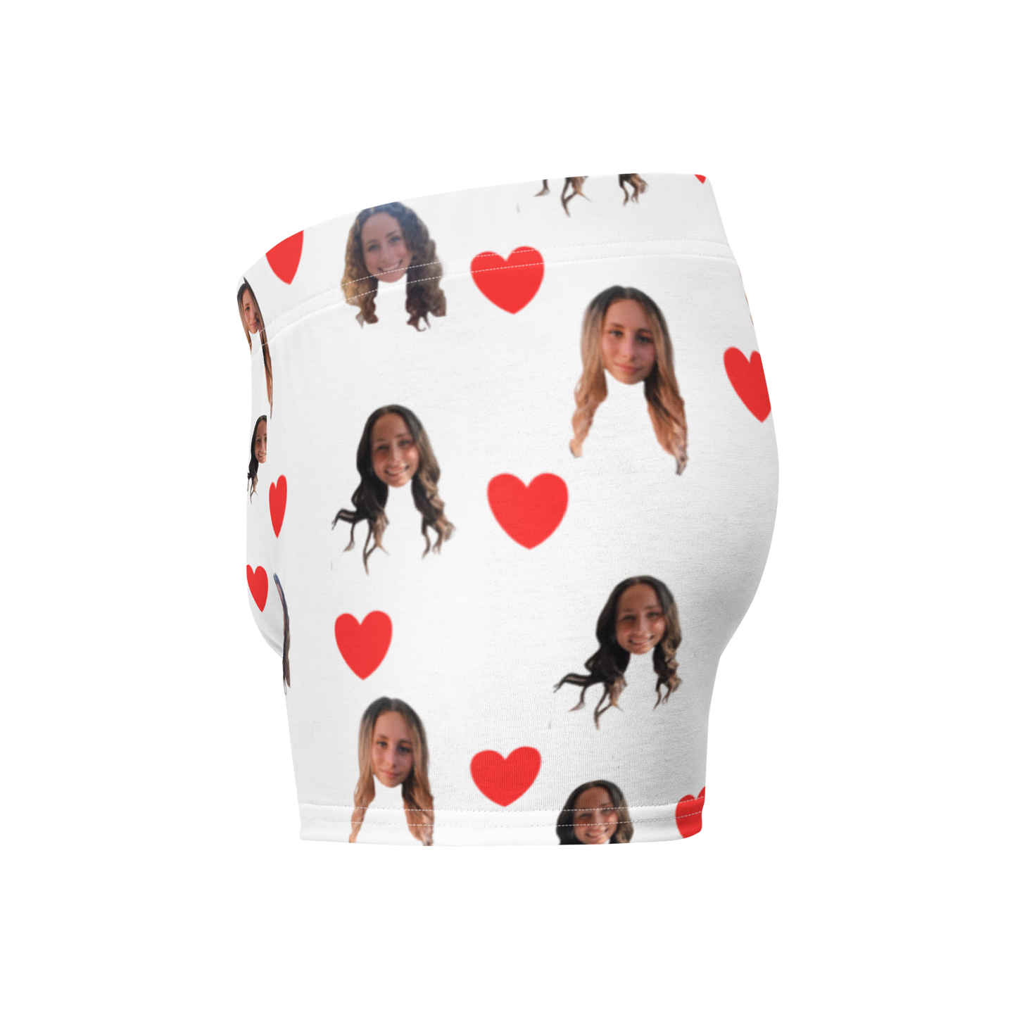Custom Heart & Face Boxers