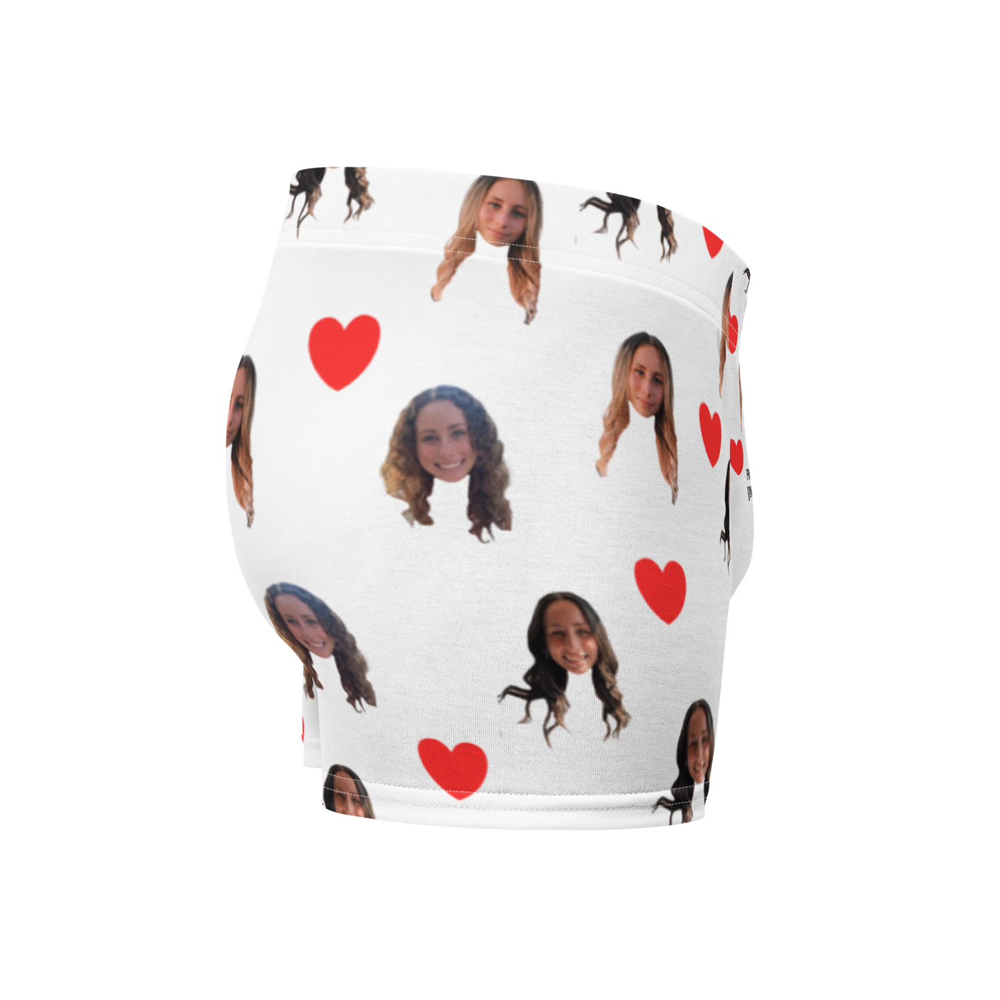 Custom Heart & Face Boxers