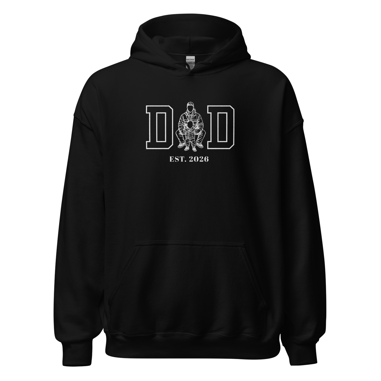DAD - Custom Image Dad Hoodie