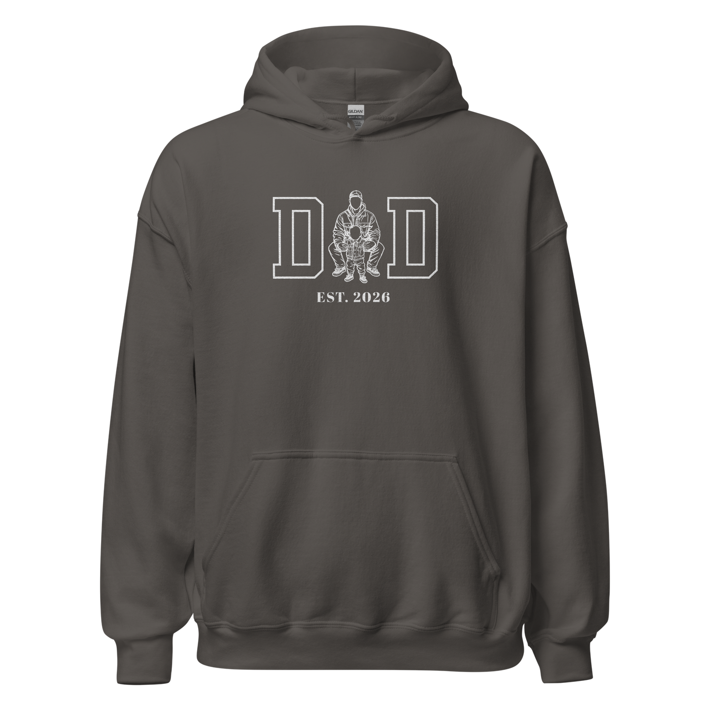 DAD - Custom Image Dad Hoodie