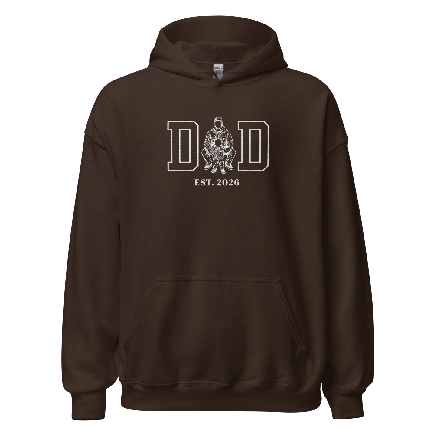 DAD - Custom Image Dad Hoodie