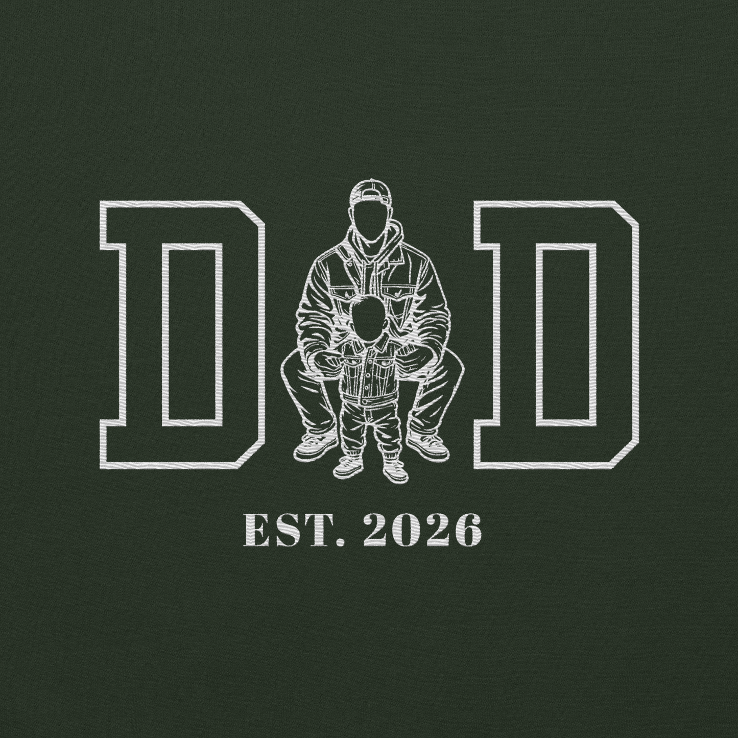 DAD - Custom Image Dad Hoodie