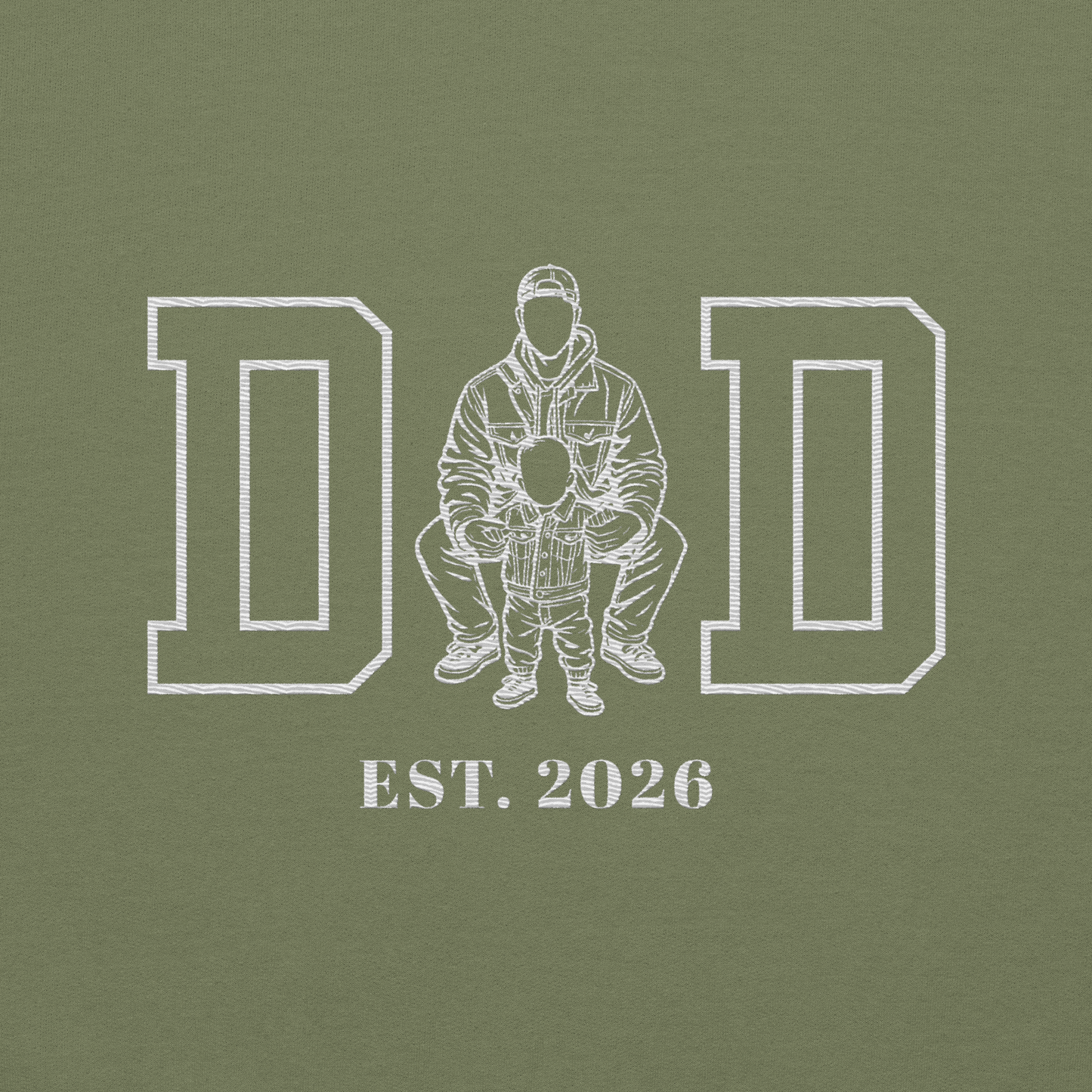 DAD - Custom Image Dad Hoodie